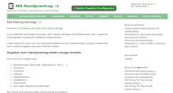 Desktop Screenshot of mit-handyvertrag.de